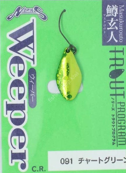 NORIES Masukurouto Weeper 1.5g #091 Chart Green