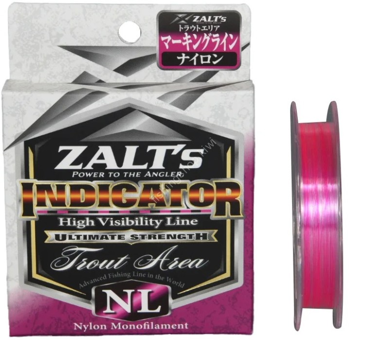 LINE SYSTEM Zalts Indicator Trout Area NL [Clear/Pink] 100m #1 (4lb)