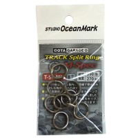 OTHER BRANDS STUDIO OCEAN MARK Track Split Ring T-SR M10 (8pcs)