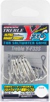 DECOY Treble Y-F33S #3/0 (6pcs)