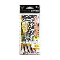 GAMAKATSU Tsunuki Tachiuo Rig [Red] #5 (3pcs)