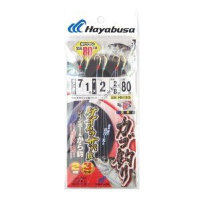 Hayabusa Falcon HN105 One-Step Fly Keimura Mackerel Skin Rainbow & Kara Hook 7