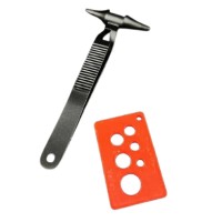 VALLEYHILL Tube Opener W with Worm Measure