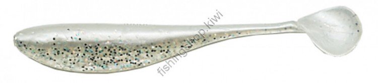 INX.LABEL Swirl Tail Shad XG Worm 2.8 #011 Juvenile Fish White ( Juvenile Fish SP)