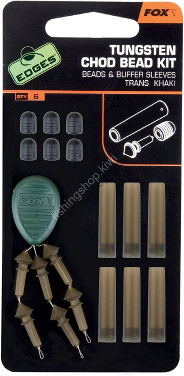 FOX EDGES Tungsten Chod Bead Kit (6pcs)