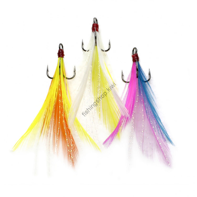CORMORAN Viva Feather Treble Hook [Appeal Colour] #4