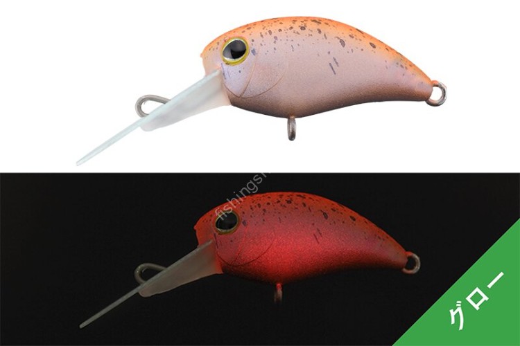 JACKALL KibiPani MR-SS 28mm 2.3g #KY Oresha Glow