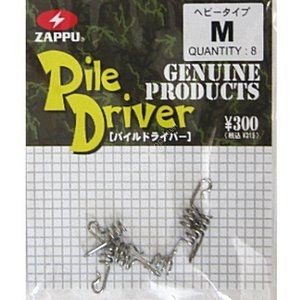 ZAPPU Cork Screw Worm Keeper Heavy M (8pcs)