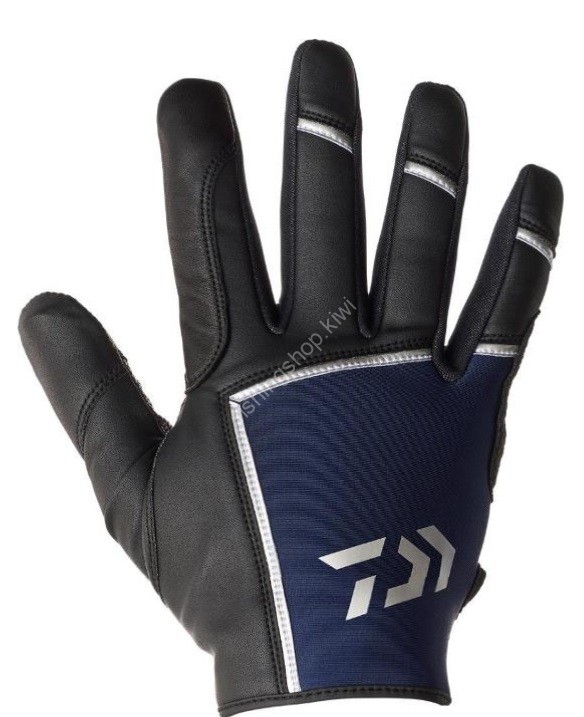 DAIWA DG-7124W ​​Offshore Cold Protection Gloves (Navy) L