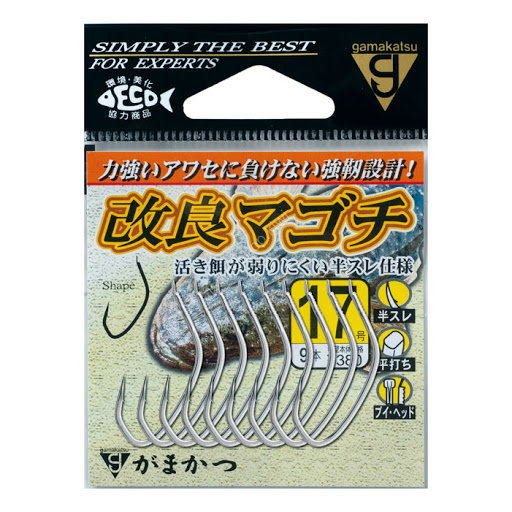 GAMAKATSU Numagochi [Silver] #17 (9pcs)