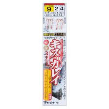 GAMAKATSU Nage-Zuri Shikake Ken-tsuki Ryusen 2 Piece Rig [Red Gold Red] 8-2
