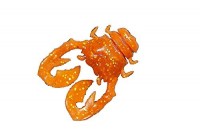 JACKALL Chibi Chinu Crab 1 Orange Gold Flakes