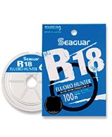KUREHA Seaguar R18 Fluoro Hunter TACT [Clear] 100m #4 (16lb)