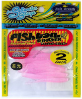 BAIT BREATH Fish Tail Ringer 2 S859 Glow Clear Pink