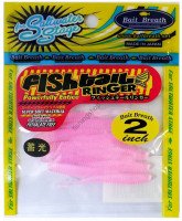 BAIT BREATH Fish Tail Ringer 2 S859 Glow Clear Pink