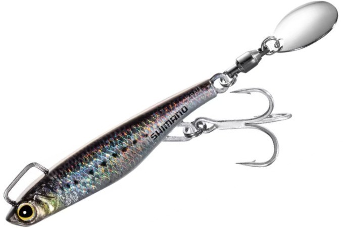 SHIMANO JW-050W Colt Sniper Aomono Blade 50g #002 SR Iwashi Silver