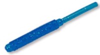 ECOGEAR Mebaru Shokunin Straw Tail Grub 2'' #542 UV Galaxy Blue II