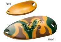 SHIMANO TR-R28R Cardiff Alumi Roll 2.8g #24T Mustard Green Camo