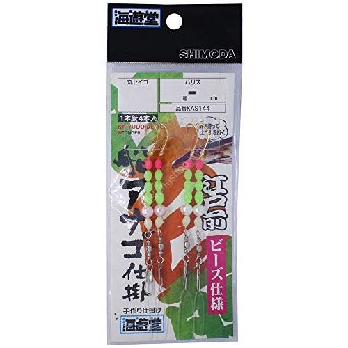 SHIMODA GYOGU Edo-mae Anago Rig Bead Type 12-6-3