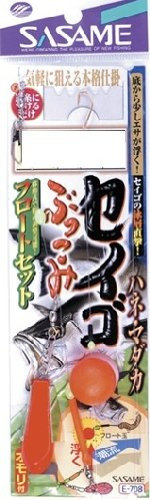 SASAME Seigo Bukkomi Float Set E-710 [Gold] 1 Hook 13-4