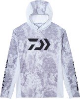 DAIWA DE-3723 Hoodie Game Shirt (Bottom White) 2XL