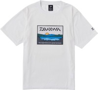 DAIWA DE-6324 Fishing Net T-Shirt Lakeside (White) W.L