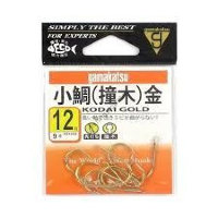 Gamakatsu ROSE KOTAI BARI (Small Sea Bream Hook) (Shumoku) Gold 12