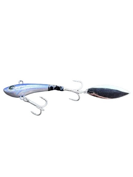 OTHER BRANDS 10TEN-FEET UNDER Spin Tail Jig KIII Blade #07 Anchovy