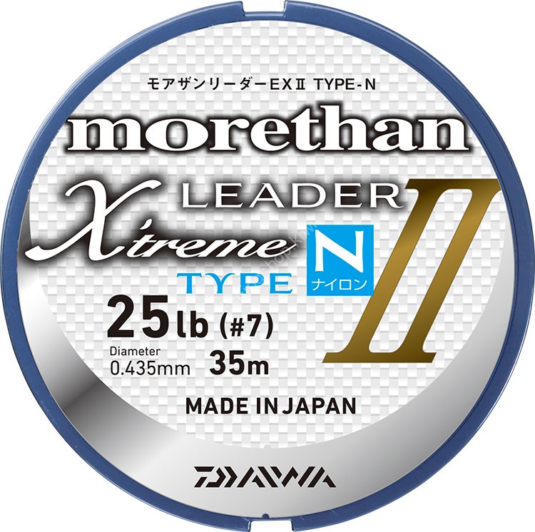 DAIWA Morethan Leader X'treme II Type-N (Nylon) Clear 30m 20lb #5