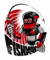 FISHMAN "FLEX Robo" Sticker