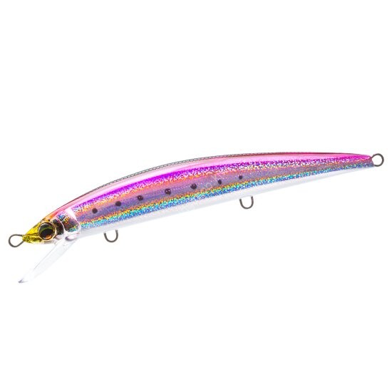 DUEL Aile Magnet TG Minnow Slim 120F 120mm #05 HPI Pink Iwashi
