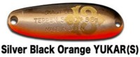 SKAGIT DESIGNS TePPeN Spoon Super Hammered YukaR 5.8g #Silver Black Orange YukaR (S)