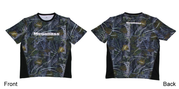 MEGABASS Game T-Shirt [Real Camo] 3XL