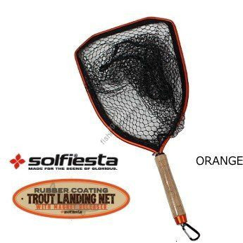 SOLFIESTA Trout Landing Net M Orange