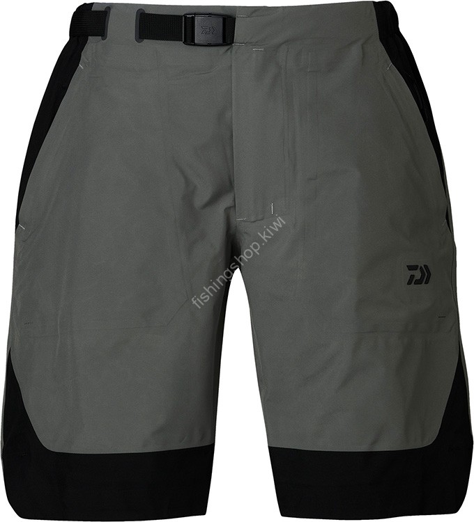 DAIWA DR-1723P Gore-Tex Infinium Product Short Rain Pants Light Gray XL