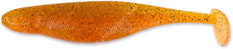 BAIT BREATH Harapan Shad 4'' #HS12 Pumpkin Shad [2tone color] (5pcs)