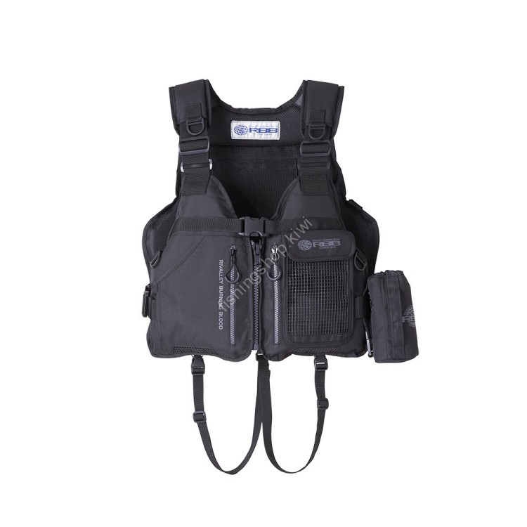 RBB 7661 Rock Shore Short Vest BK/Glay