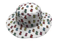KOHINATA Cap Gyogyo Hat 10340 #White Earthworm