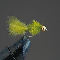 VALLEY HILL Complete Fly [Nymph] #P15 GH Marabou Nymph A (Olive) Hook: #12