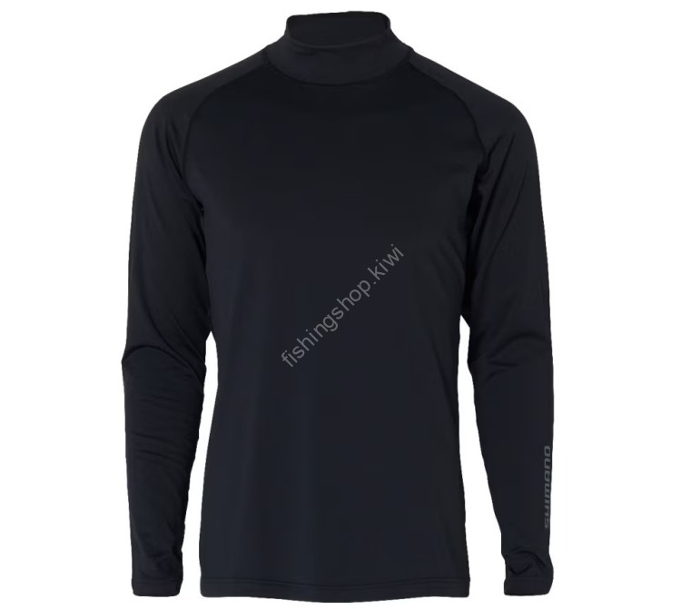 SHIMANO IN-008X Sun Protection Inner Shirt High Neck (Black) S
