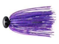 DEPS Hype Football Jig 1/4oz Silicone Skirt #20 June Bug