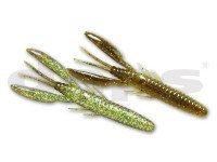 DEPS Deathadder Hog 4" 52 Green Pumpkin Chartreuse