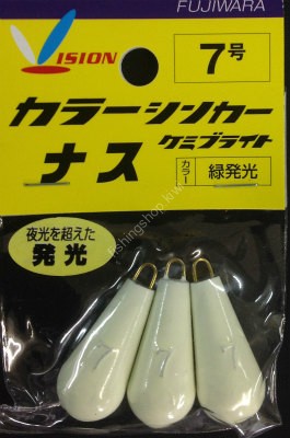 FUJIWARA Chemi Bright Sinker Eggplant # 7
