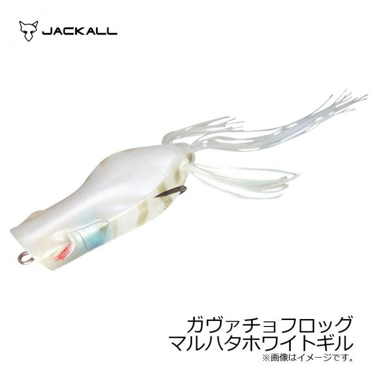 JACKALL Gavacho Frog Malta White Gir