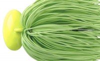 DEPS Head Lock Jig 7g Fine Rubber Skirt 11 Chartreuse