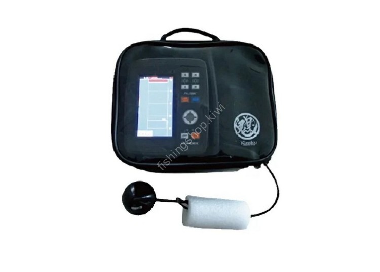 SASAME Kiraku Wakasagi Fish Finder Case SAT85 #Black SASAME Kiraku Wakasagi Fish Finder Case SAT85 #Black