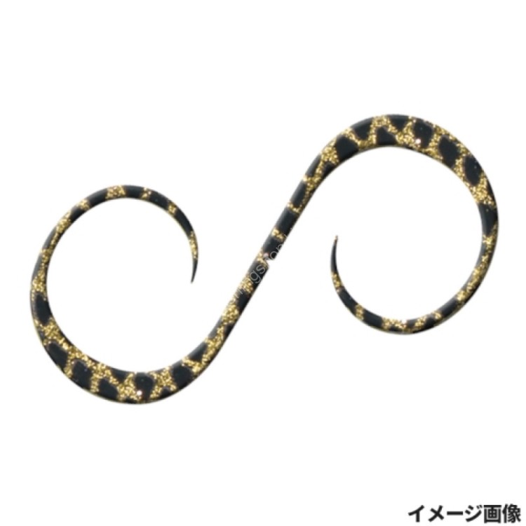 KAIYU Kaijin Silicone Necktie WG Short Curly #Black Gold