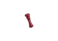 ZPI Machine Cut Aluminum Handle Knob S Narrow #Red