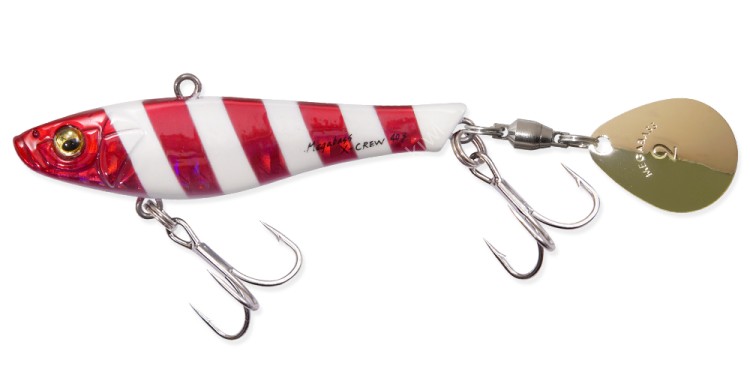 MEGABASS X-Crew 40g #G Red Glow Stripe