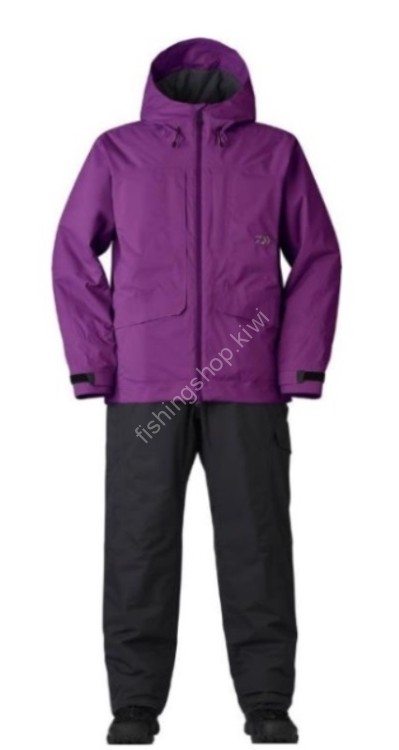 DAIWA DW-3224 Rainmax Anglers Winter Suit (Purple) M